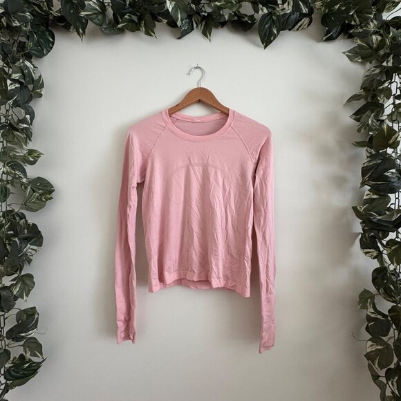 Lululemon Athletic Swiftly Tech Long Sleeve 2.0 Race Pink Women’s Size 8 - Picture 1 of 9